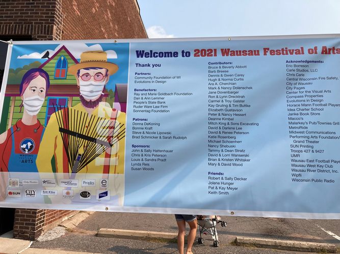 Show Review of the Month Wausau Festival of Arts Sunshine Artist