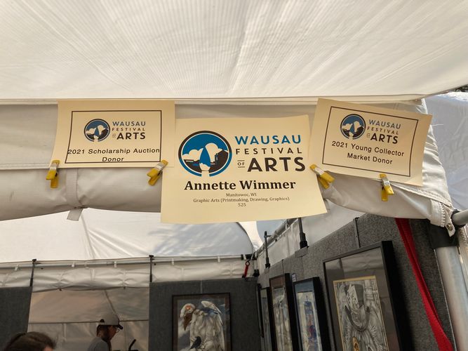 Show Review of the Month Wausau Festival of Arts Sunshine Artist